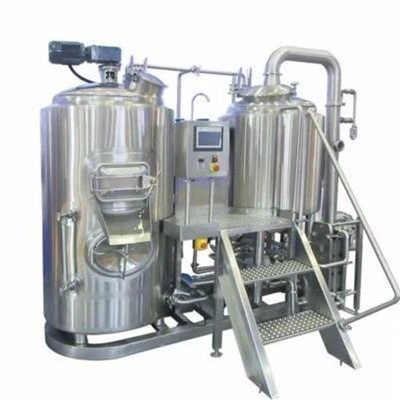 2 kapal Sistem Brewhouse Beer Craft