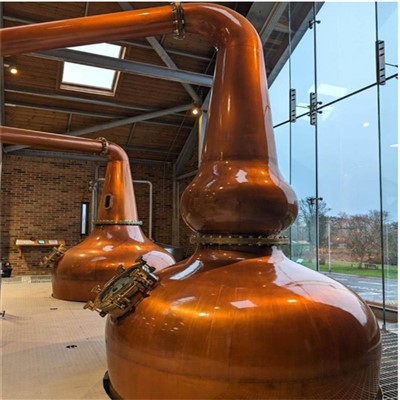 Pot wiski masih peralatan penyulingan